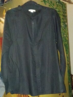 Sexy NOAK Men's Black 100% Cotton Button-Front Jacket
